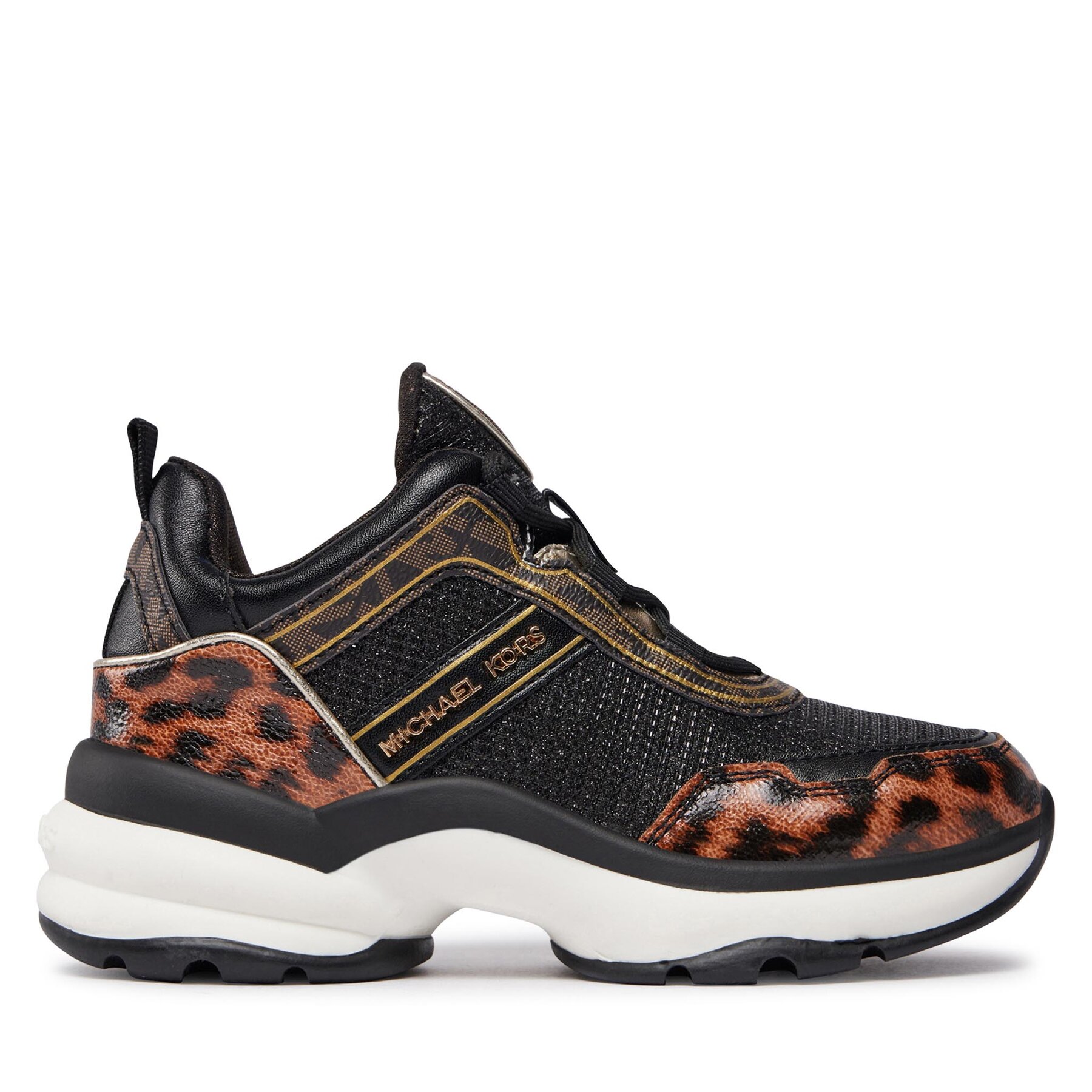 Sneakers MICHAEL Michael Kors Olympia MK100738 Animal/Black von MICHAEL Michael Kors