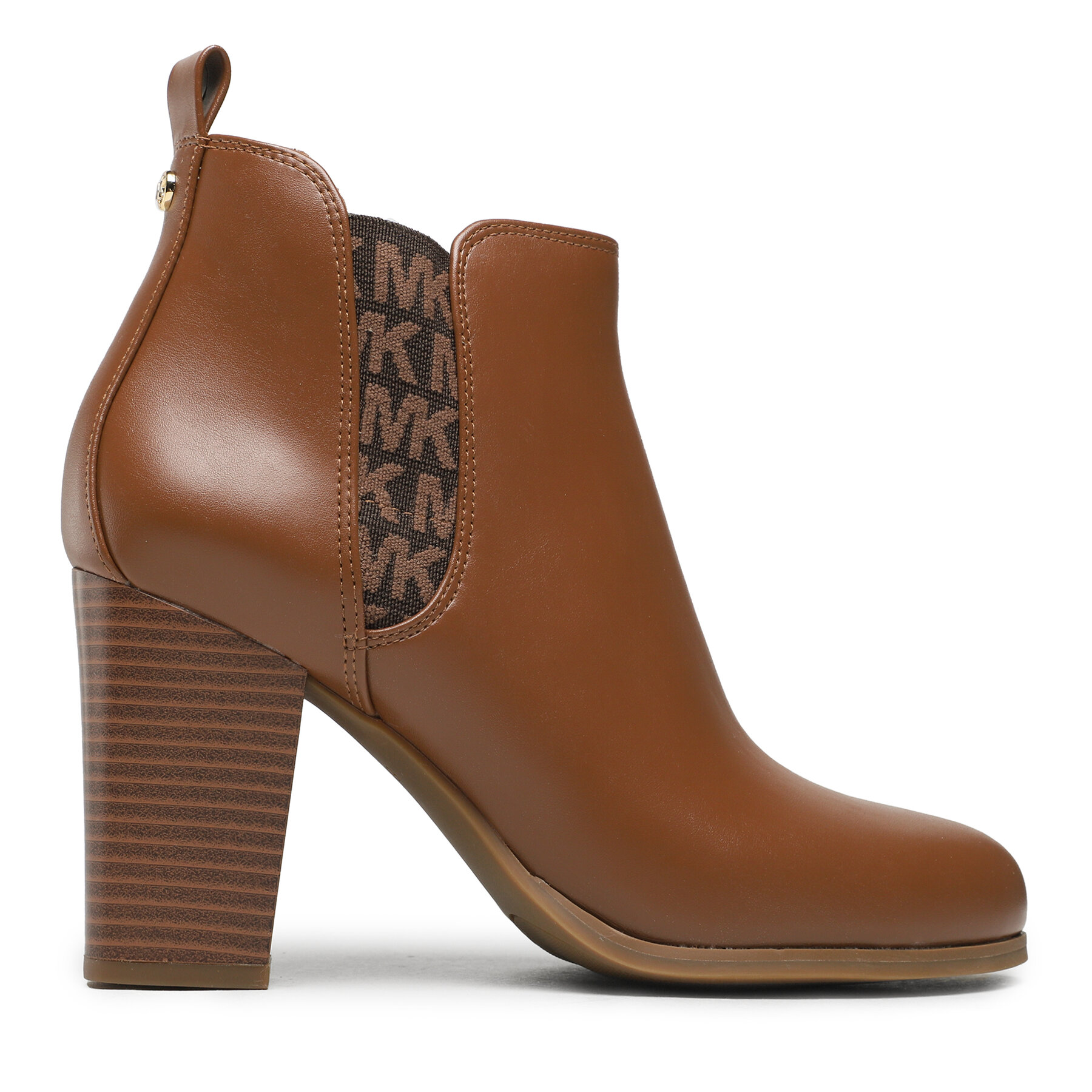 Stiefeletten MICHAEL Michael Kors Evaline Heeled 40F3EVHEGL Luggage von MICHAEL Michael Kors