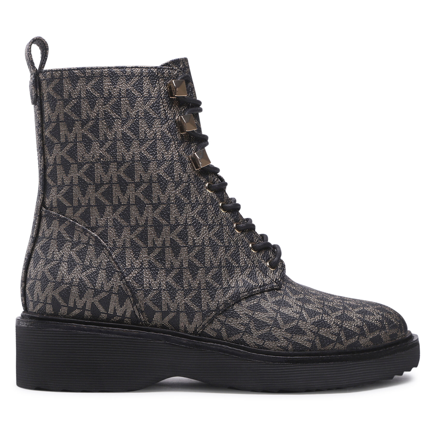 Stiefeletten MICHAEL Michael Kors Haskell Bootie 40F2HSFE5B Schwarz Stiefeletten MICHAEL Michael Kors Haskell Bootie 40F2HSFE5B Schwarz von MICHAEL Michael Kors