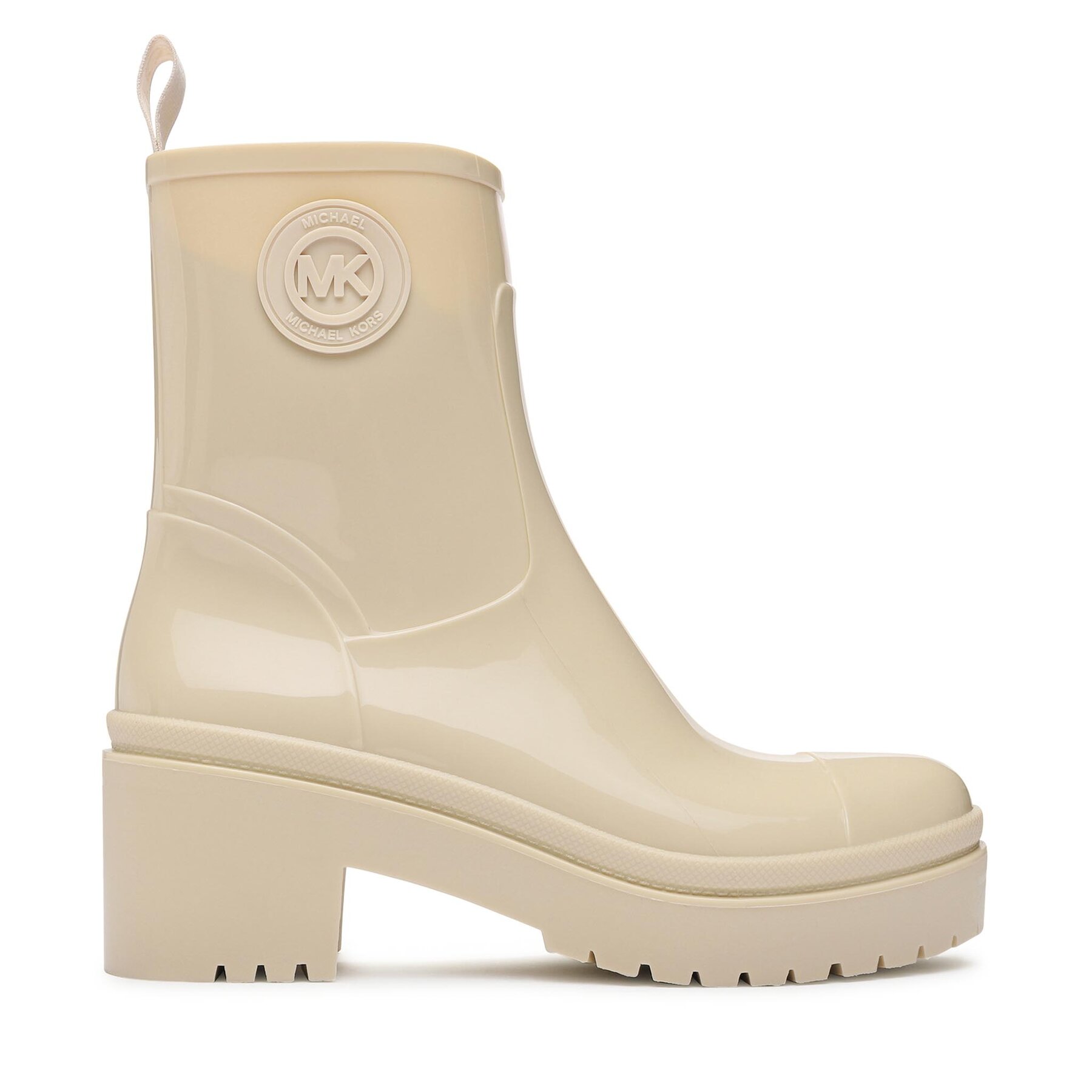 Stiefeletten MICHAEL Michael Kors Karis Rainboot 40F3KSMB5Q Lt Cream von MICHAEL Michael Kors