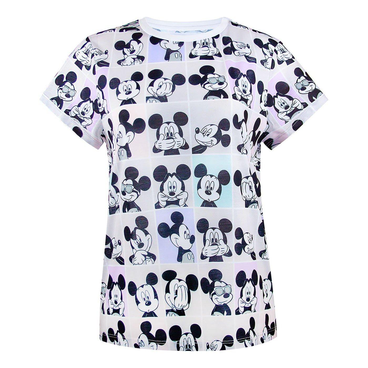 Photobooth Tshirt Damen Multicolor S von MICKEY MOUSE