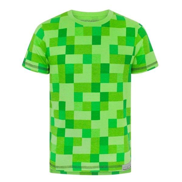 Tshirt Rundum Bedruckt Jungen Grün 104 von MINECRAFT