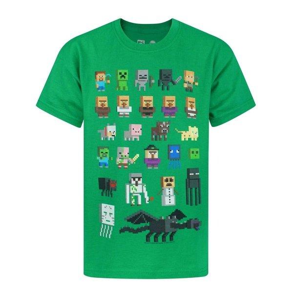 Sprites Tshirt Jungen Grün 158/164 von MINECRAFT