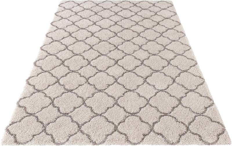 HANSE Home Hochflor-Teppich »Luna«, rechteckig, 35 mm Höhe, Geometrisches Muster, Allover Design, Robust, Pflegeleicht von HANSE Home