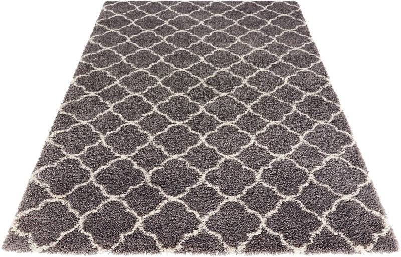 HANSE Home Hochflor-Teppich »Luna«, rechteckig, 35 mm Höhe, Geometrisches Muster, Allover Design, Robust, Pflegeleicht von HANSE Home