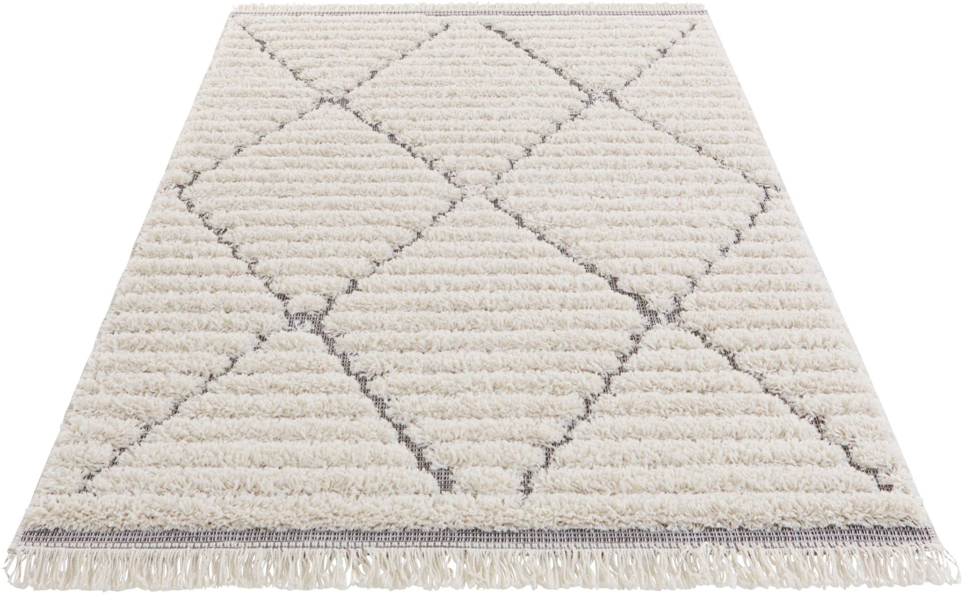 HANSE Home Hochflor-Teppich »Fulani«, rechteckig von HANSE Home