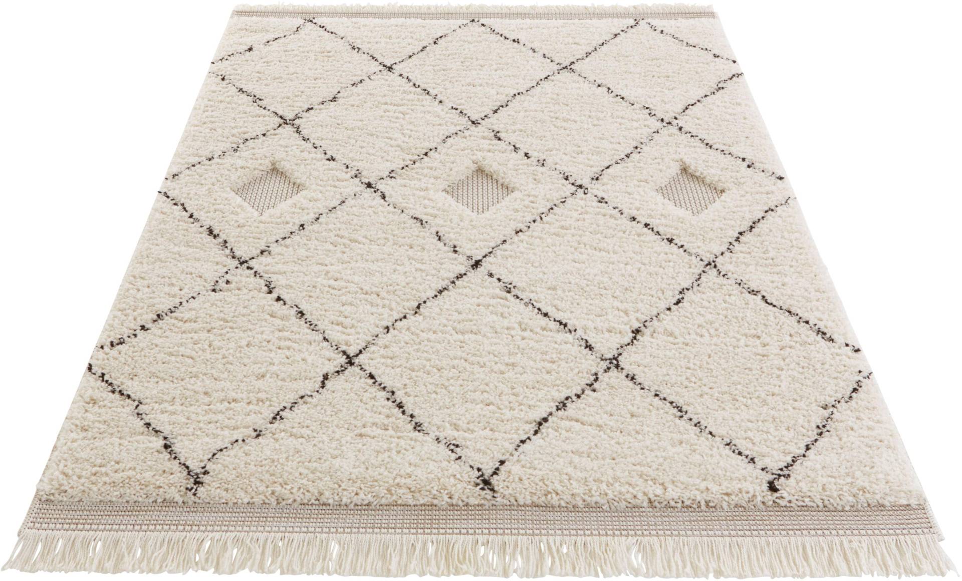 HANSE Home Hochflor-Teppich »Kanuri«, rechteckig von HANSE Home