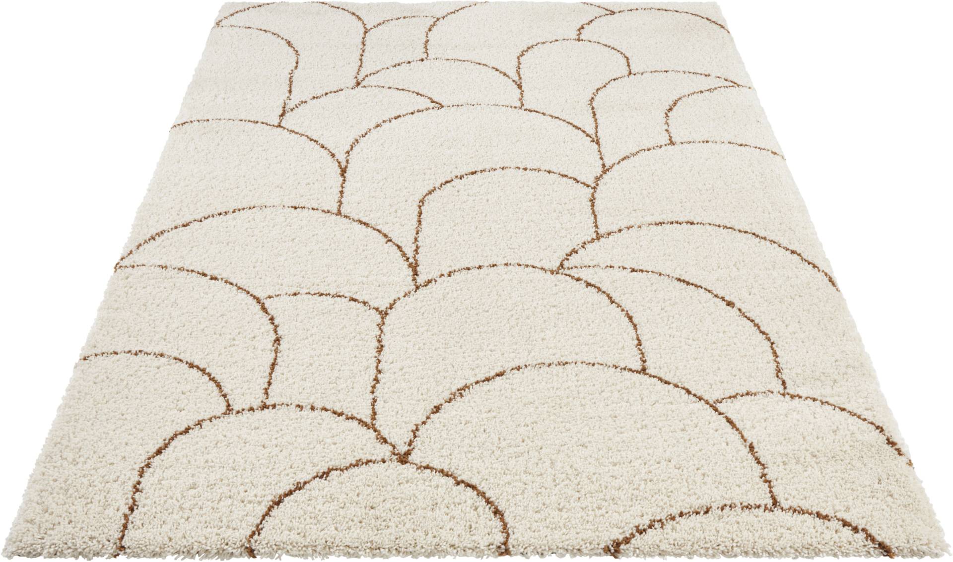 HANSE Home Hochflor-Teppich »Thane«, rechteckig, 35 mm Höhe, Shaggy, Weich, Boho, Graphisches Muster, Wohnzimmer, Schlafzimmer HANSE Home Hochflor-Teppich »Thane«, rechteckig, 35 mm Höhe, Shaggy, Weich, Boho, Graphisches Muster, Wohnzimmer, Schlafzimmer von HANSE Home