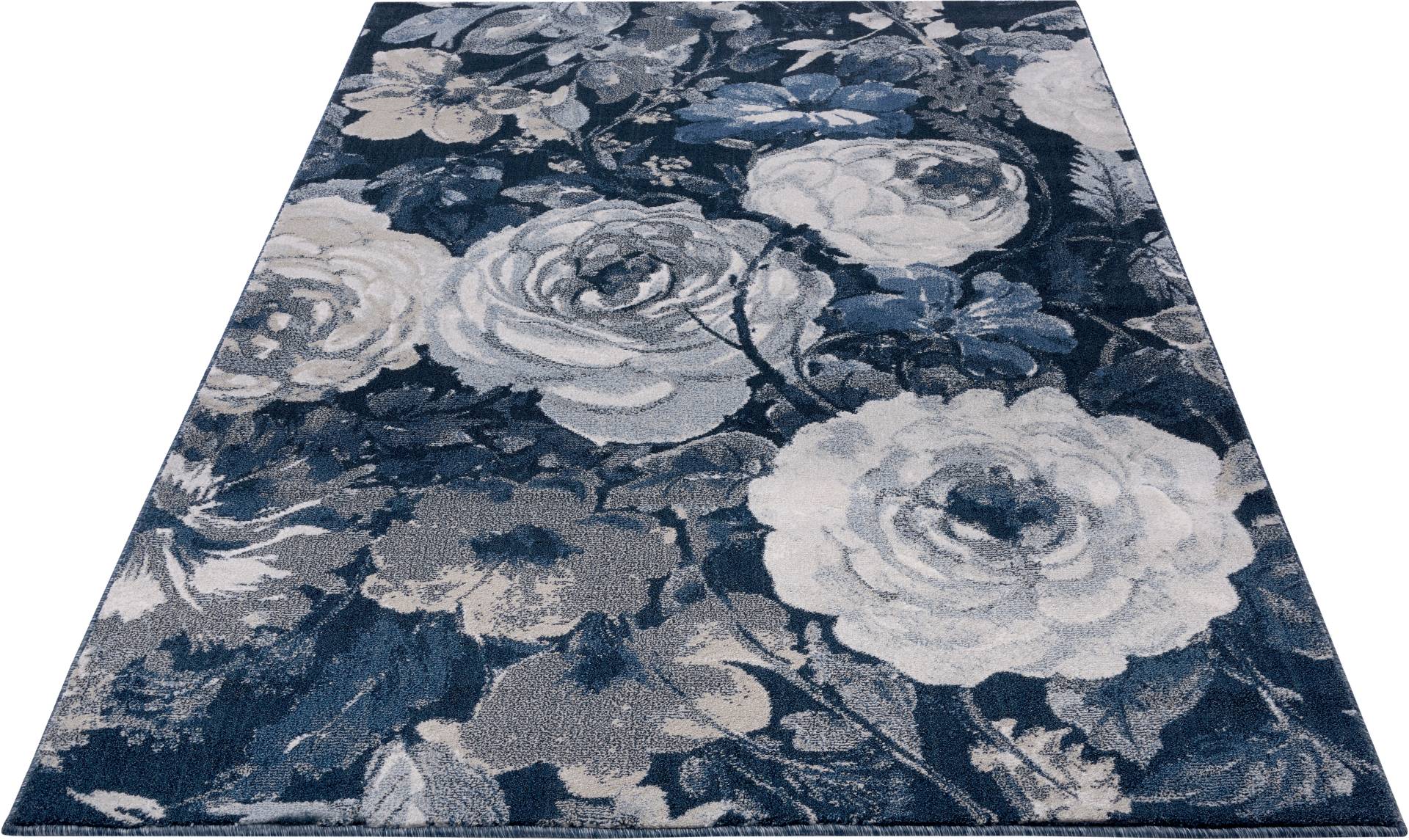 HANSE Home Teppich »Peony«, rechteckig, 10,5 mm Höhe, Kurzflor, Florales Design, Blumen, weich durch Microfaser HANSE Home Teppich »Peony«, rechteckig, 10,5 mm Höhe, Kurzflor, Florales Design, Blumen, weich durch Microfaser von HANSE Home