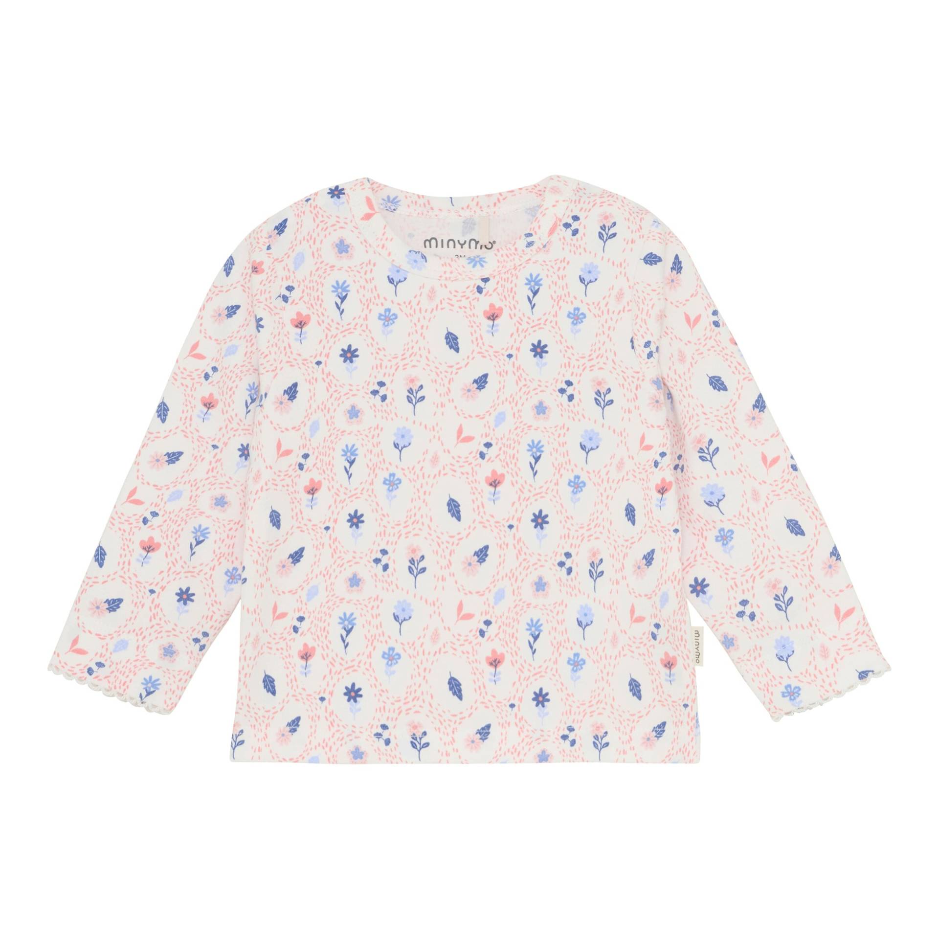 Shirt langarm Blumen Shirt langarm Blumen von MINYMO