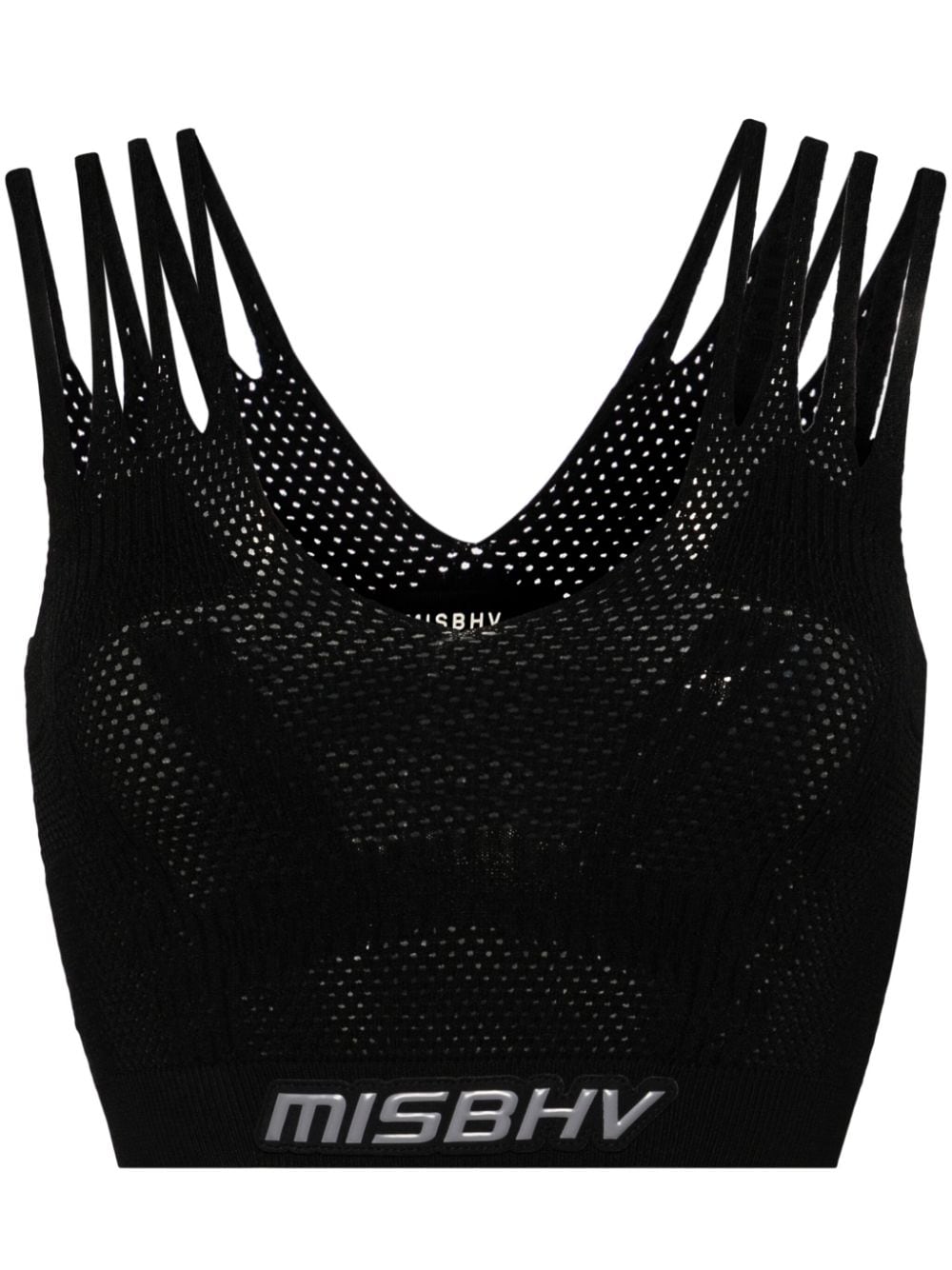 MISBHV Future mesh tank top - Black von MISBHV