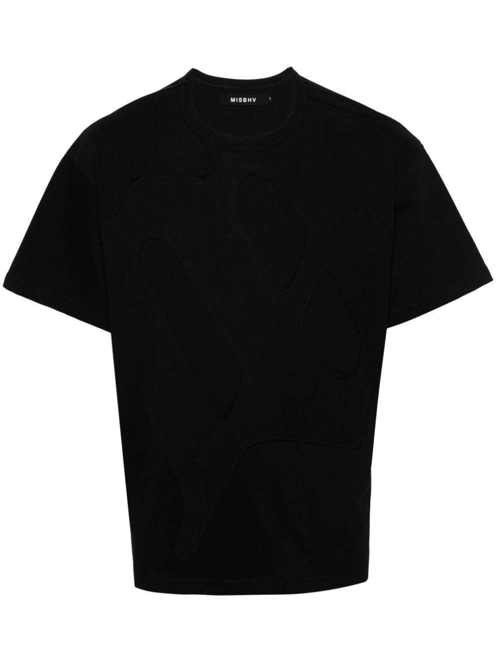 MISBHV Mega M cotton T-shirt - Black von MISBHV