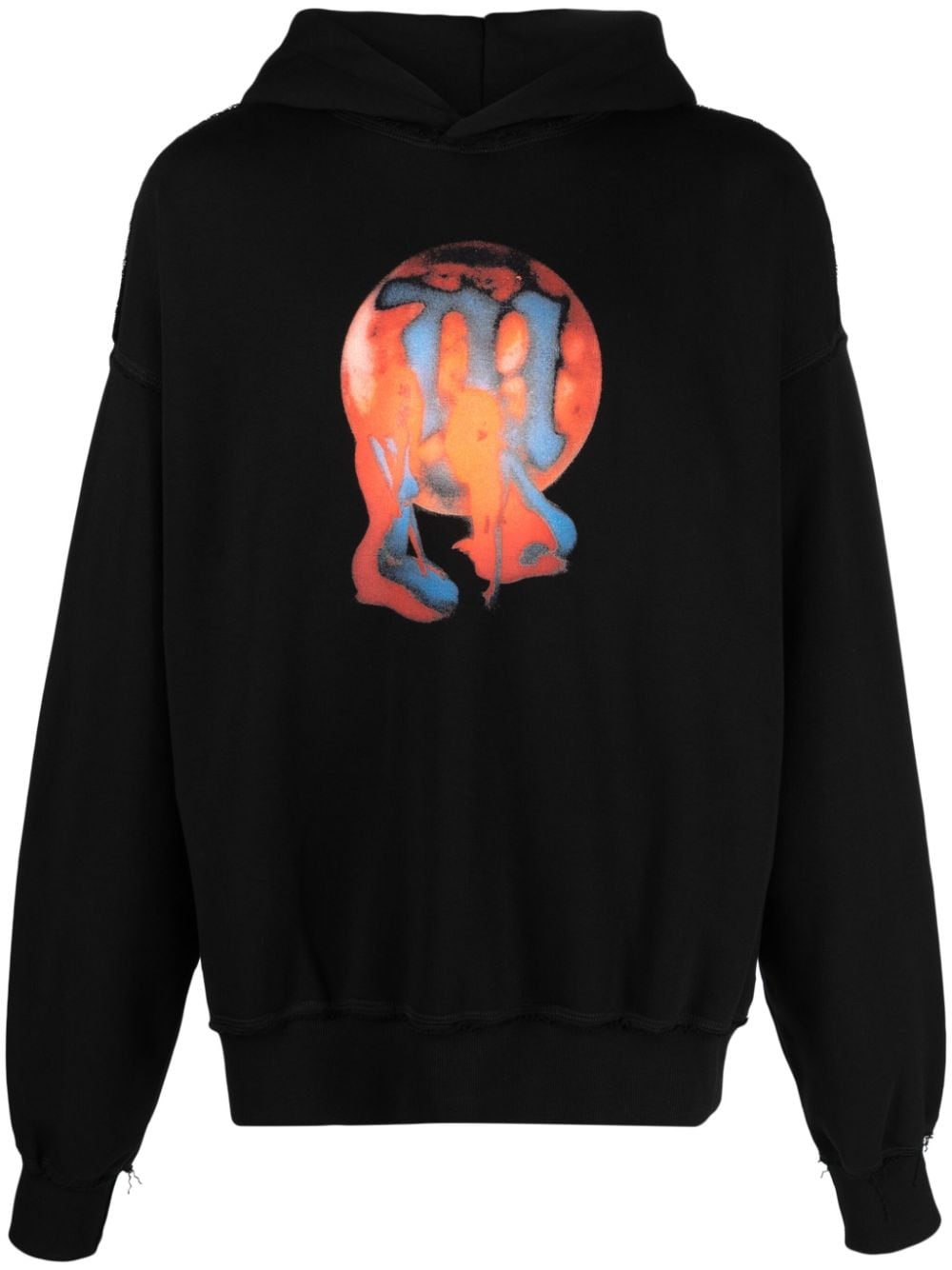 MISBHV She Is My Weakness graphic-print hoodie - Black von MISBHV