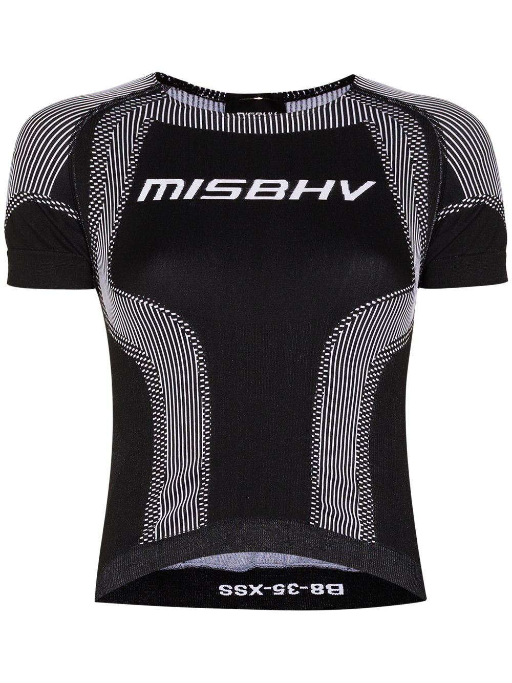 MISBHV Sport Active seamless logo top - Black von MISBHV