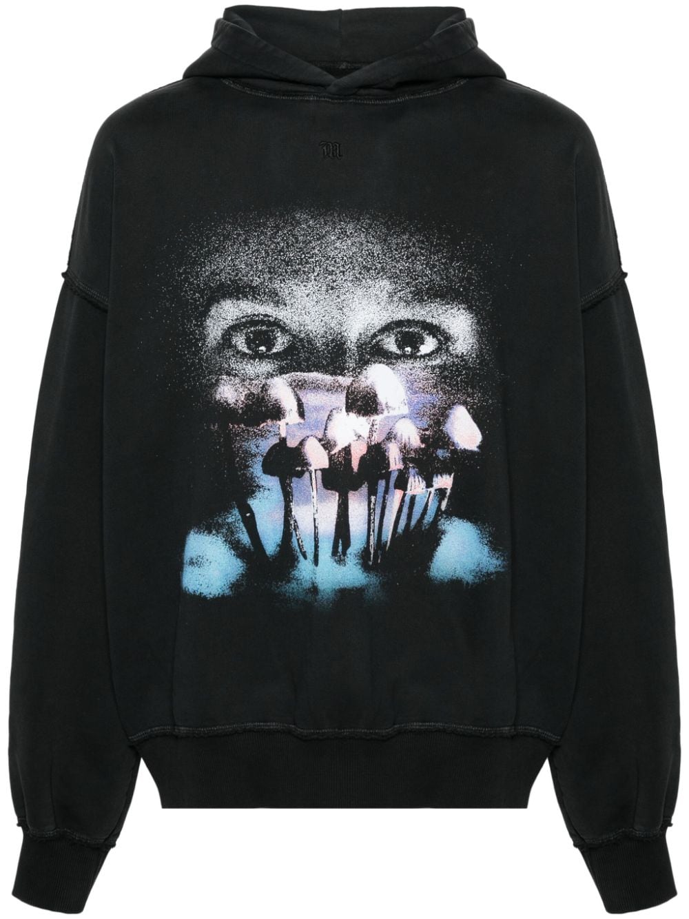 MISBHV graphic-print hoodie - Black von MISBHV