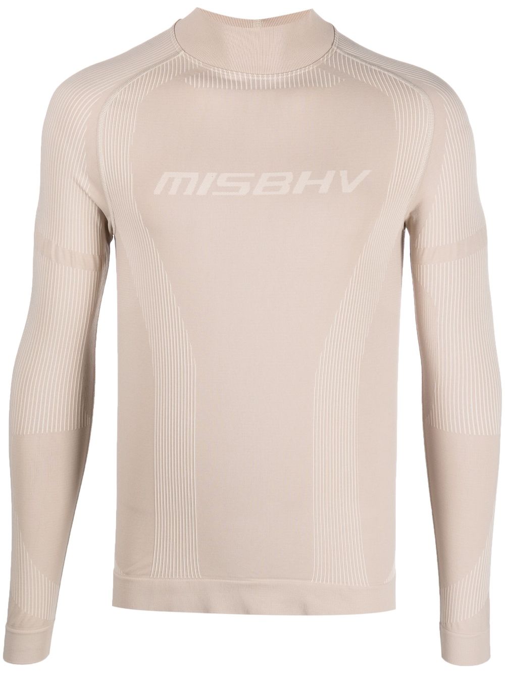 MISBHV high-neck compression top - Neutrals von MISBHV
