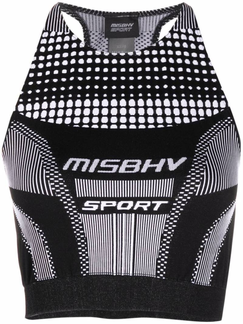 MISBHV logo-print tank top - Black von MISBHV