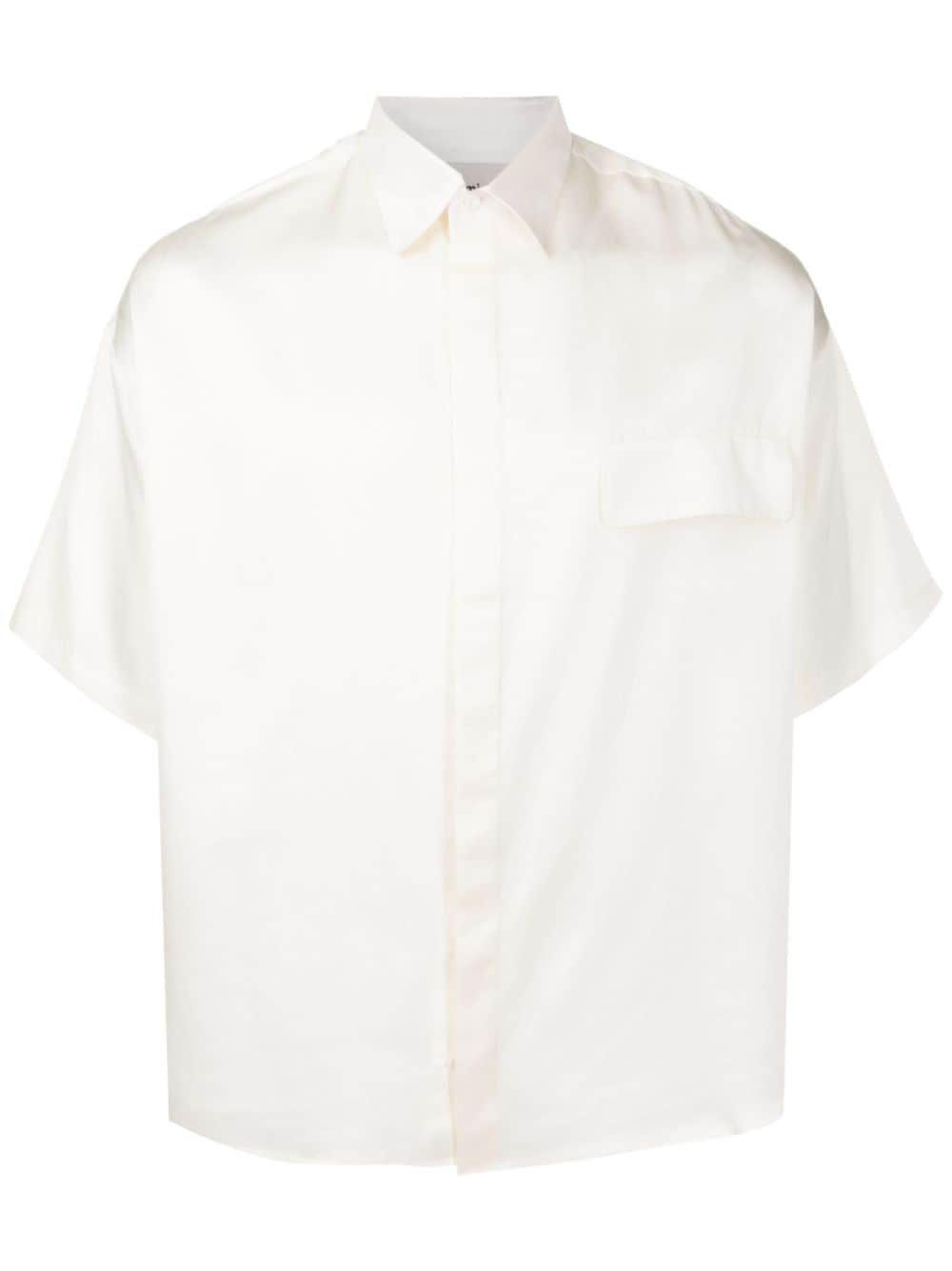 MISCI chest flap-pocket shirt - Neutrals von MISCI