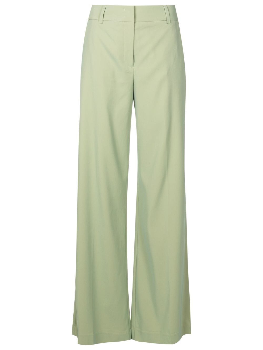 MISCI high-waisted wide trousers - Green von MISCI
