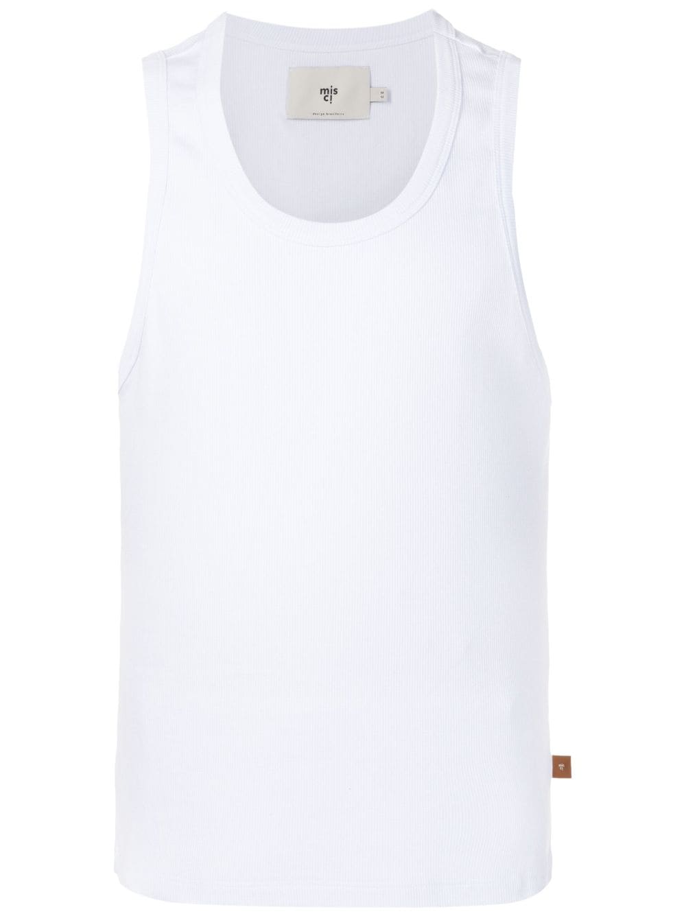 MISCI scoop-neck tank top - White von MISCI