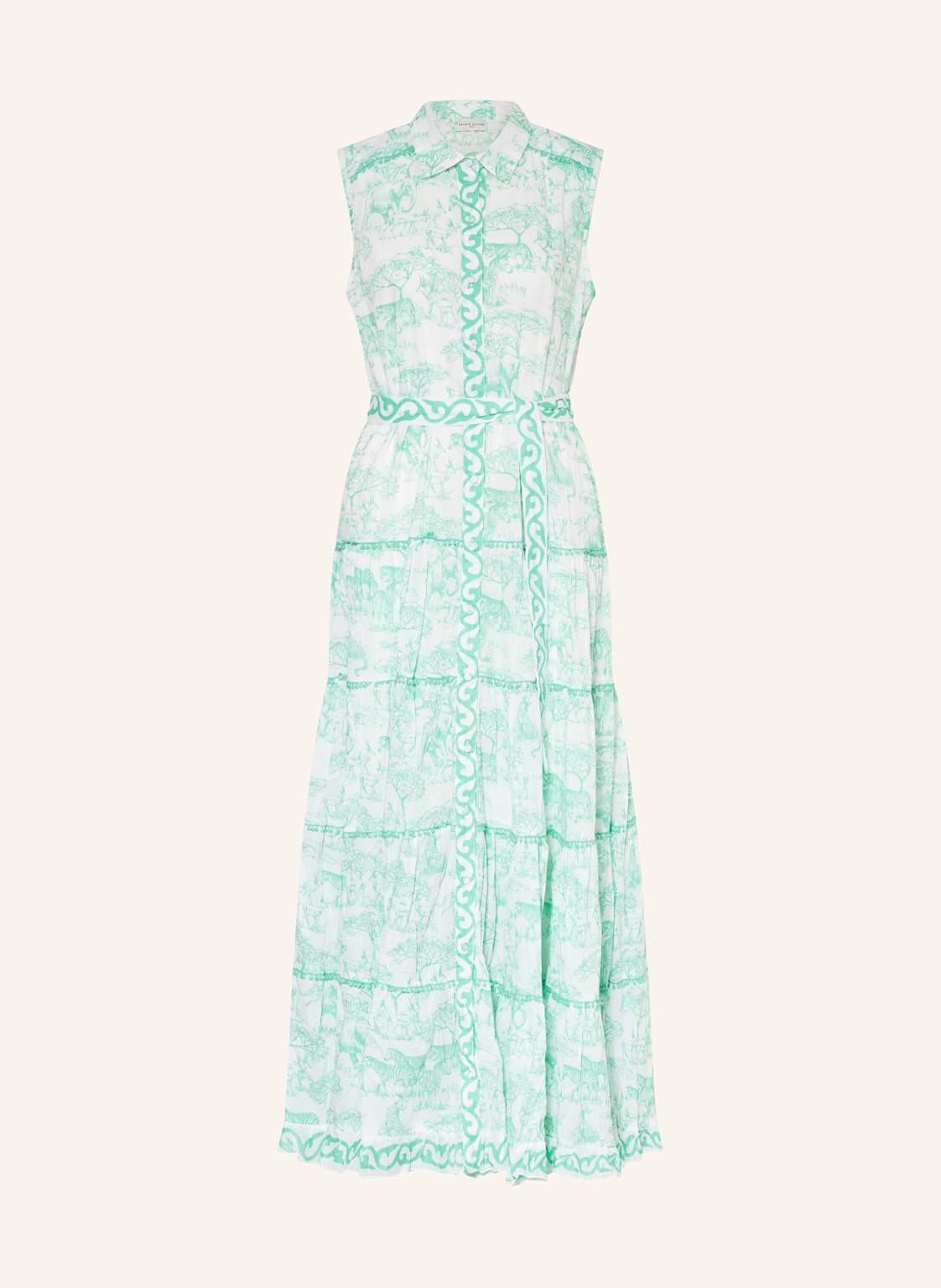 Miss June Hemdblusenkleid Mit Volants blau Miss June Hemdblusenkleid Mit Volants blau von MISS JUNE