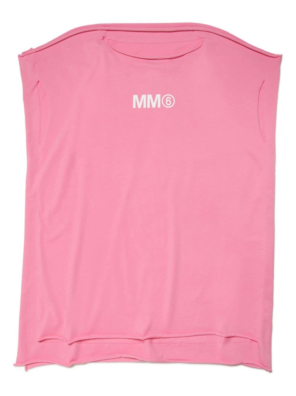 MM6 Maison Margiela Kids Cover-up cotton dress - Pink von MM6 Maison Margiela Kids
