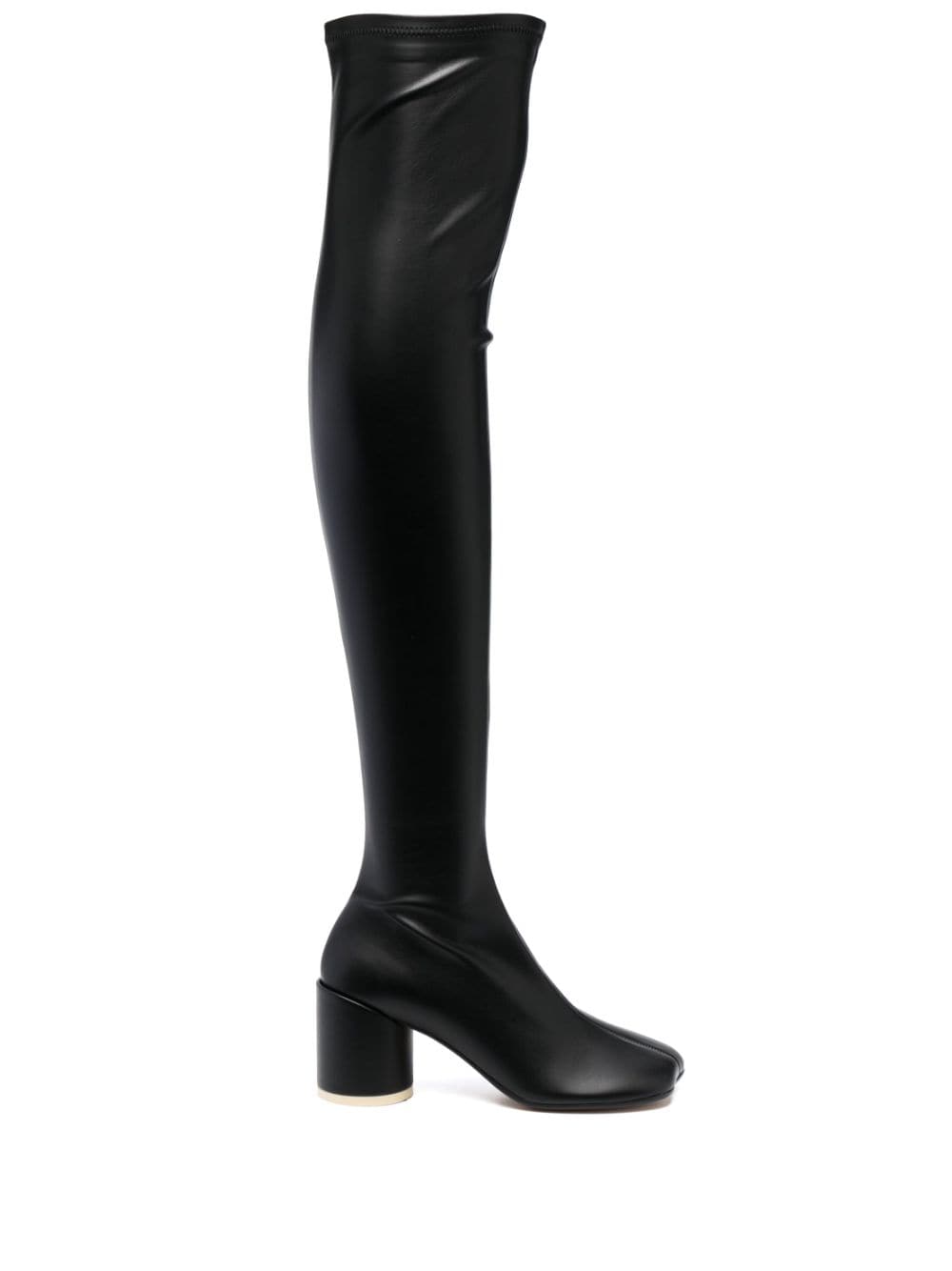 MM6 Maison Margiela Anatomic 70mm thigh-high boots - Black von MM6 Maison Margiela