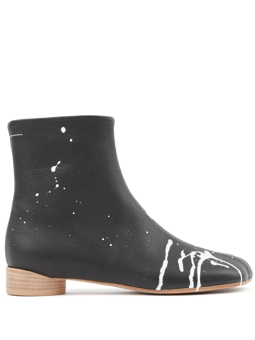 MM6 Maison Margiela Anatomic leather ankle boots - Black von MM6 Maison Margiela