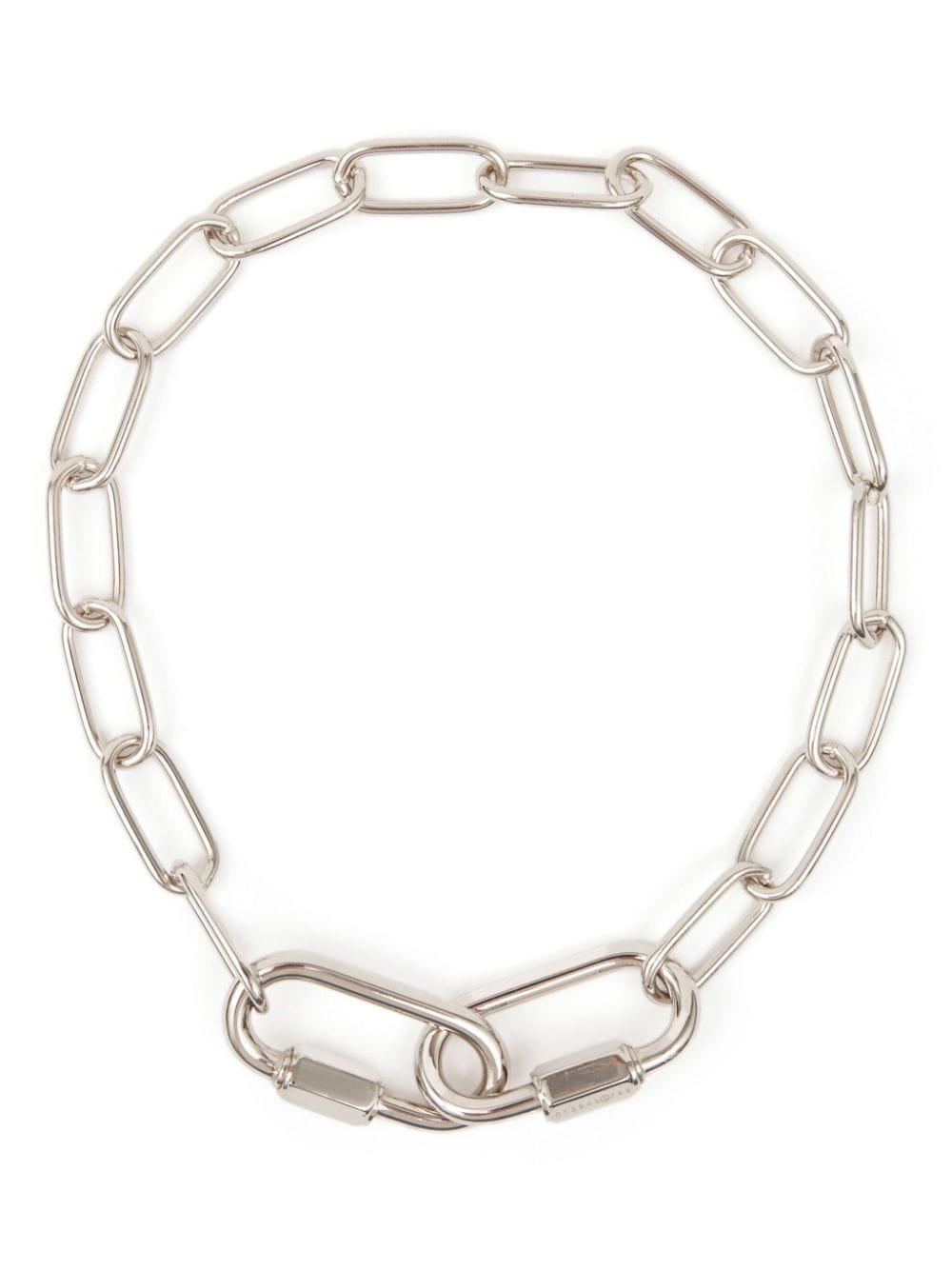 MM6 Maison Margiela chain-link necklace - Silver von MM6 Maison Margiela