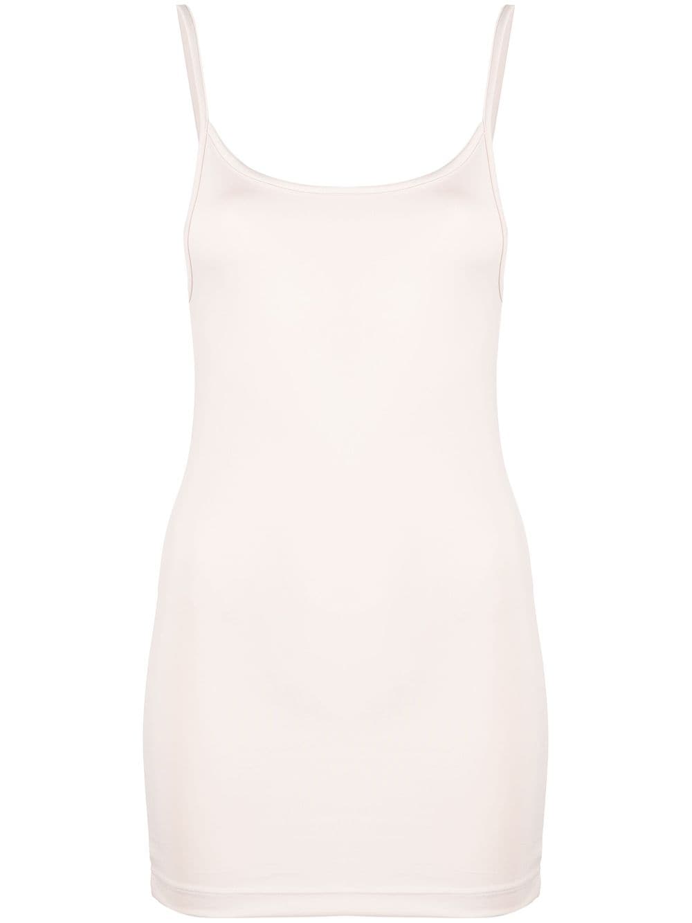 MM6 Maison Margiela numbers-motif tank top - Neutrals von MM6 Maison Margiela