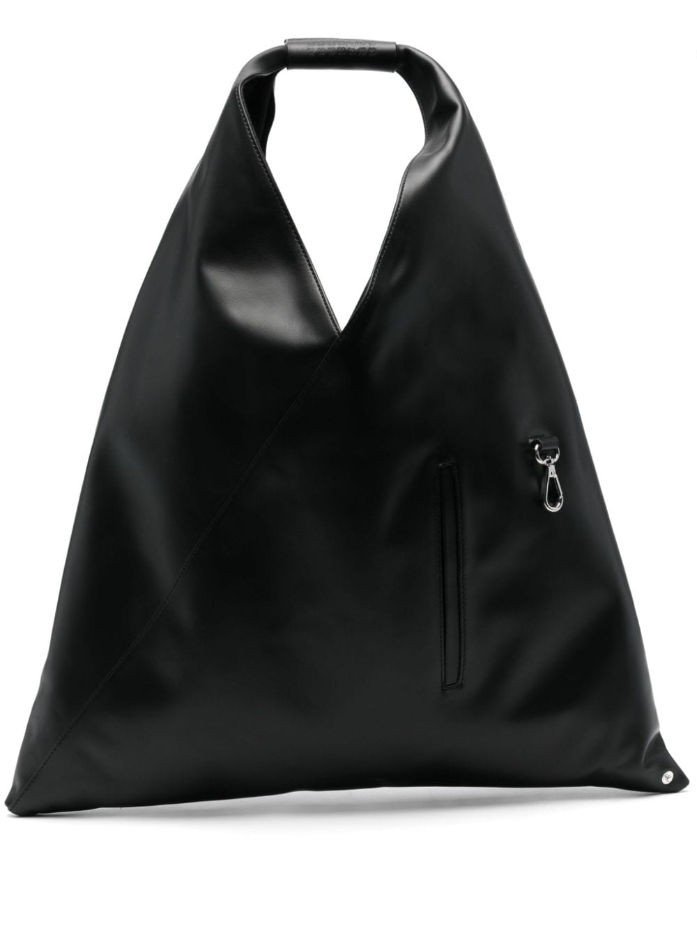 MM6 Maison Margiela medium Japanese leather shoulder bag - Black von MM6 Maison Margiela