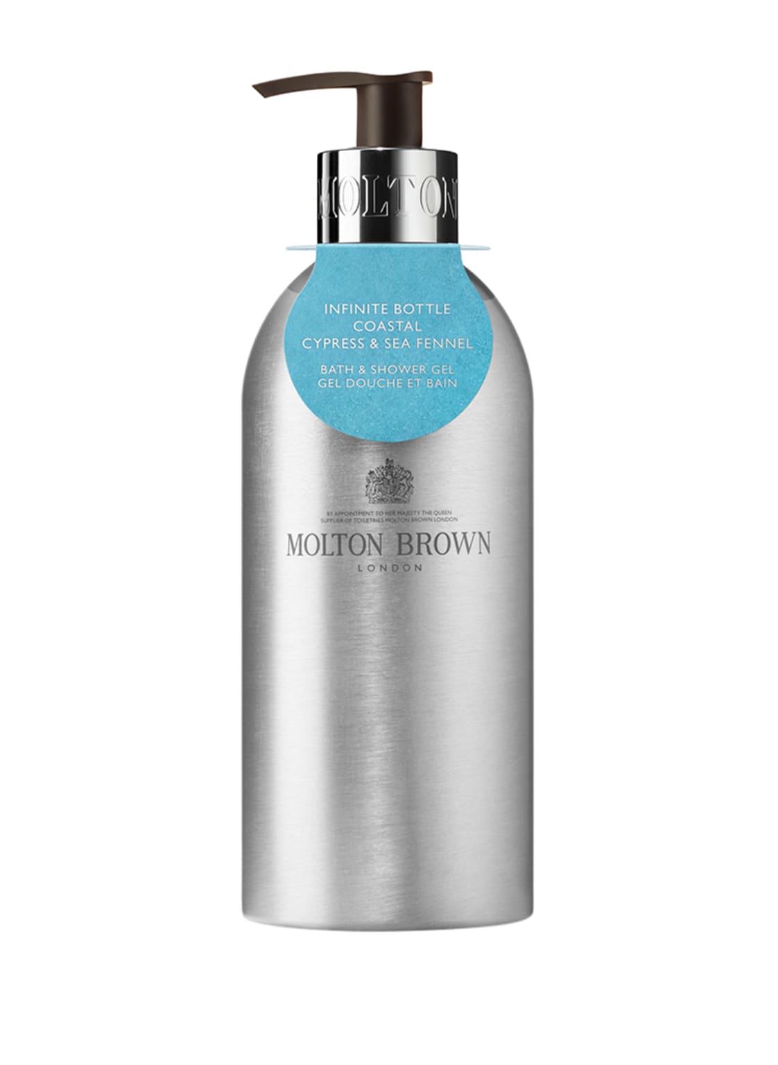 Molton Brown Coastal Cypress & Sea Fennel Infinite Bottle Bath & Shower Gel 400 ml Molton Brown Coastal Cypress & Sea Fennel Infinite Bottle Bath & Shower Gel 400 ml von MOLTON BROWN