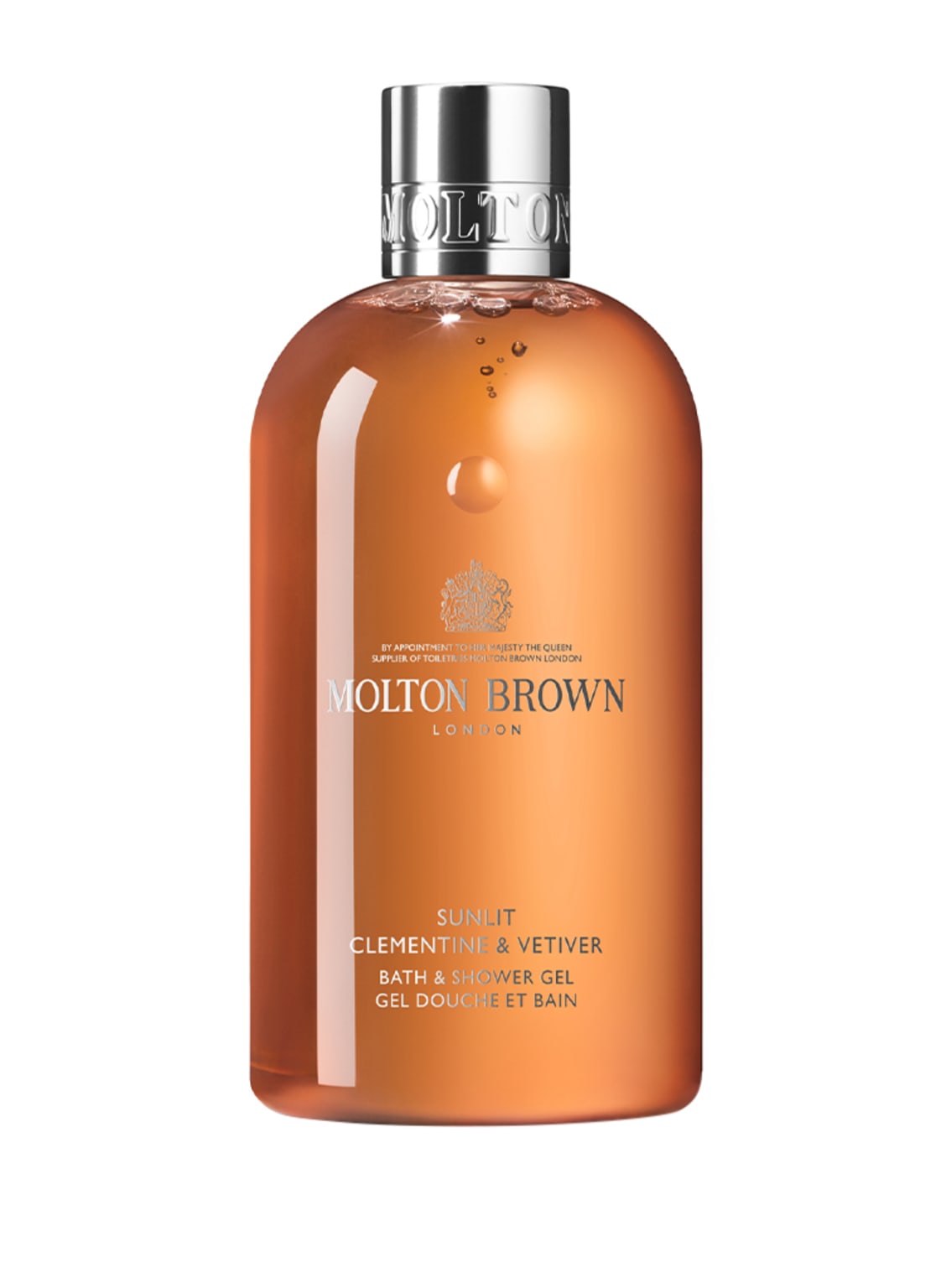 Molton Brown Sunlit Clementine & Vetiver Bath & Shower Gel 300 ml von MOLTON BROWN