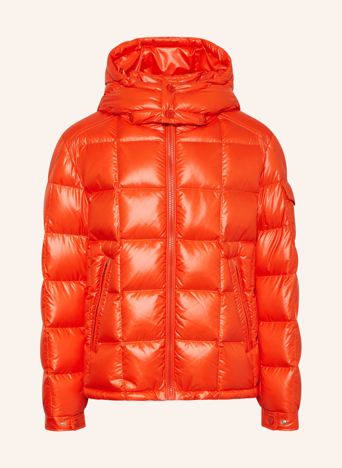Moncler Enfant Daunenjacke Jeff Mit Abnehmbarer Kapuze orange Moncler Enfant Daunenjacke Jeff Mit Abnehmbarer Kapuze orange von MONCLER enfant