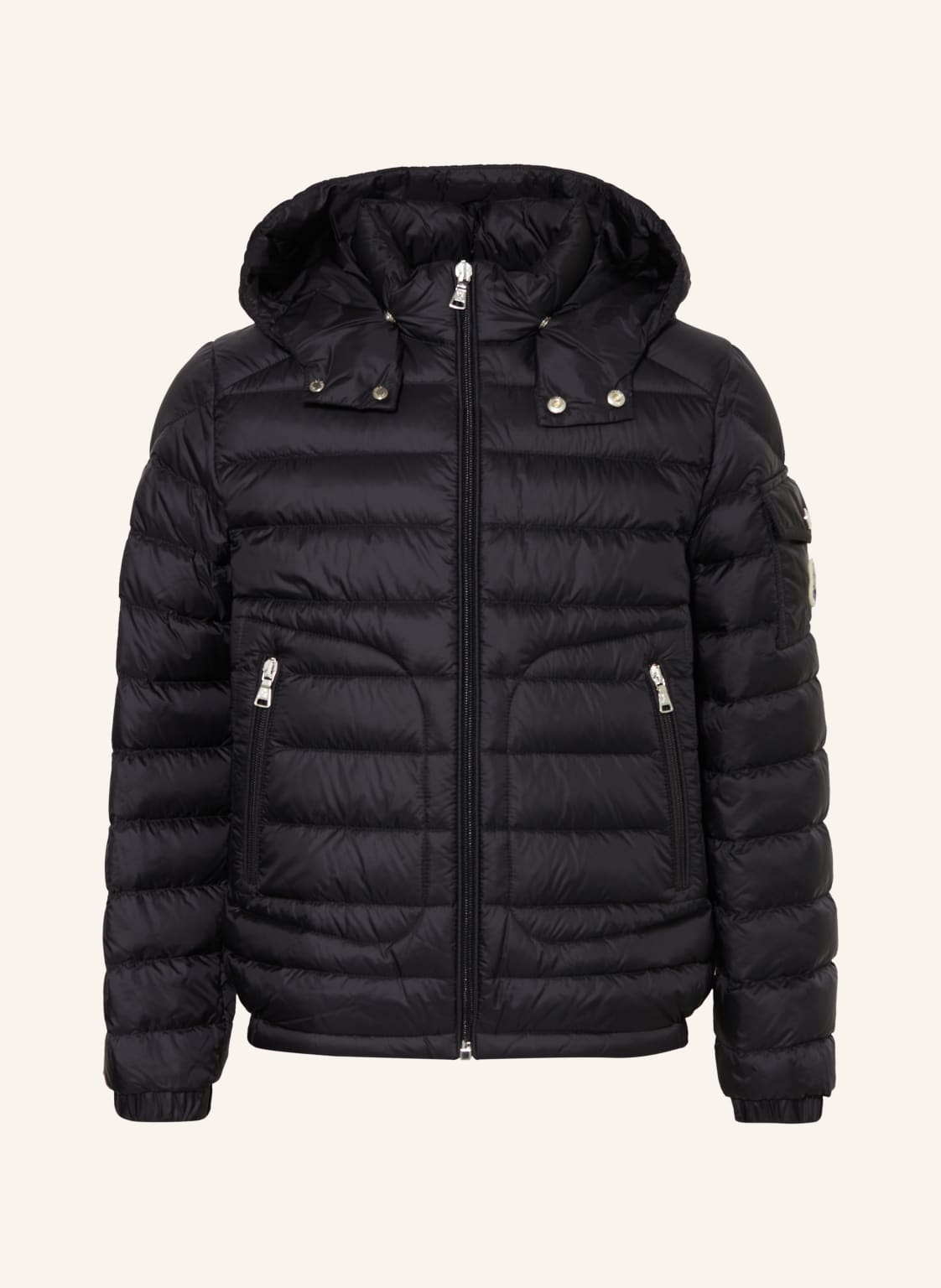 Moncler Enfant Daunenjacke Lauros Mit Abnehmbarer Kapuze schwarz Moncler Enfant Daunenjacke Lauros Mit Abnehmbarer Kapuze schwarz von MONCLER enfant