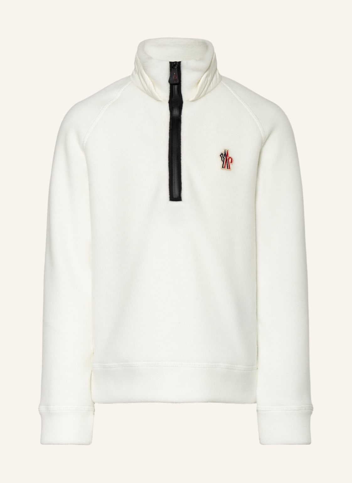 Moncler Enfant Fleece-Troyer weiss Moncler Enfant Fleece-Troyer weiss von MONCLER enfant