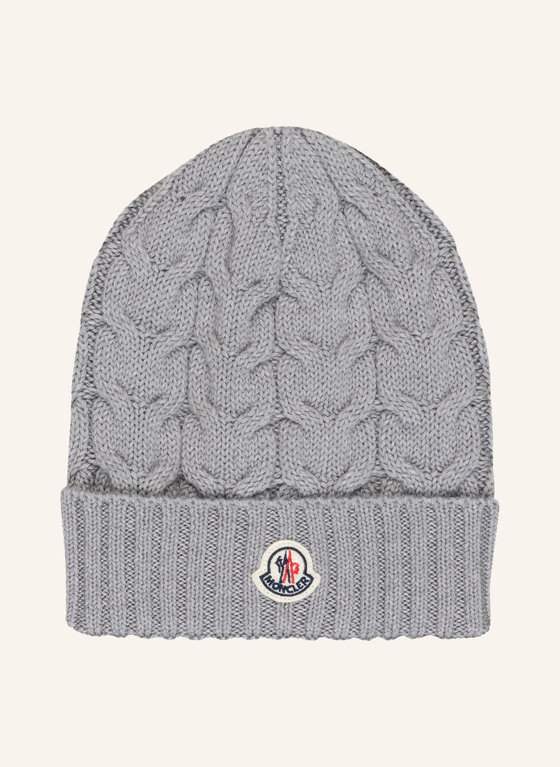 Moncler Enfant Mütze grau von MONCLER enfant