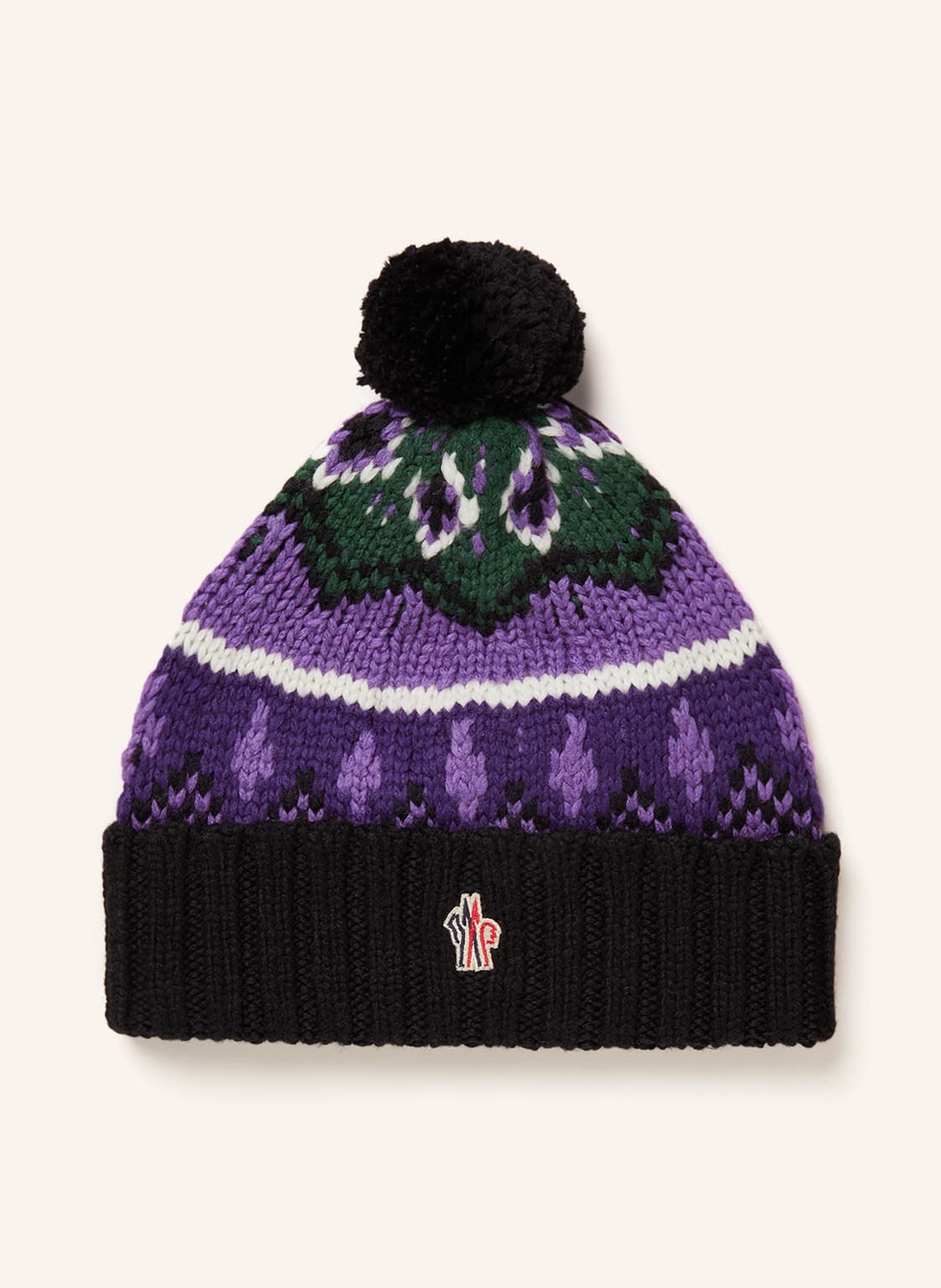 Moncler Enfant Mütze lila Moncler Enfant Mütze lila von MONCLER enfant
