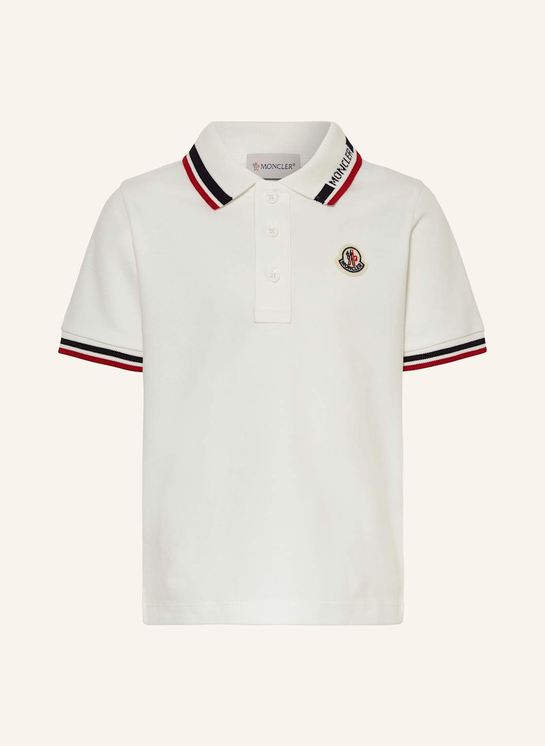 Moncler Enfant Piqué-Poloshirt orange von MONCLER enfant