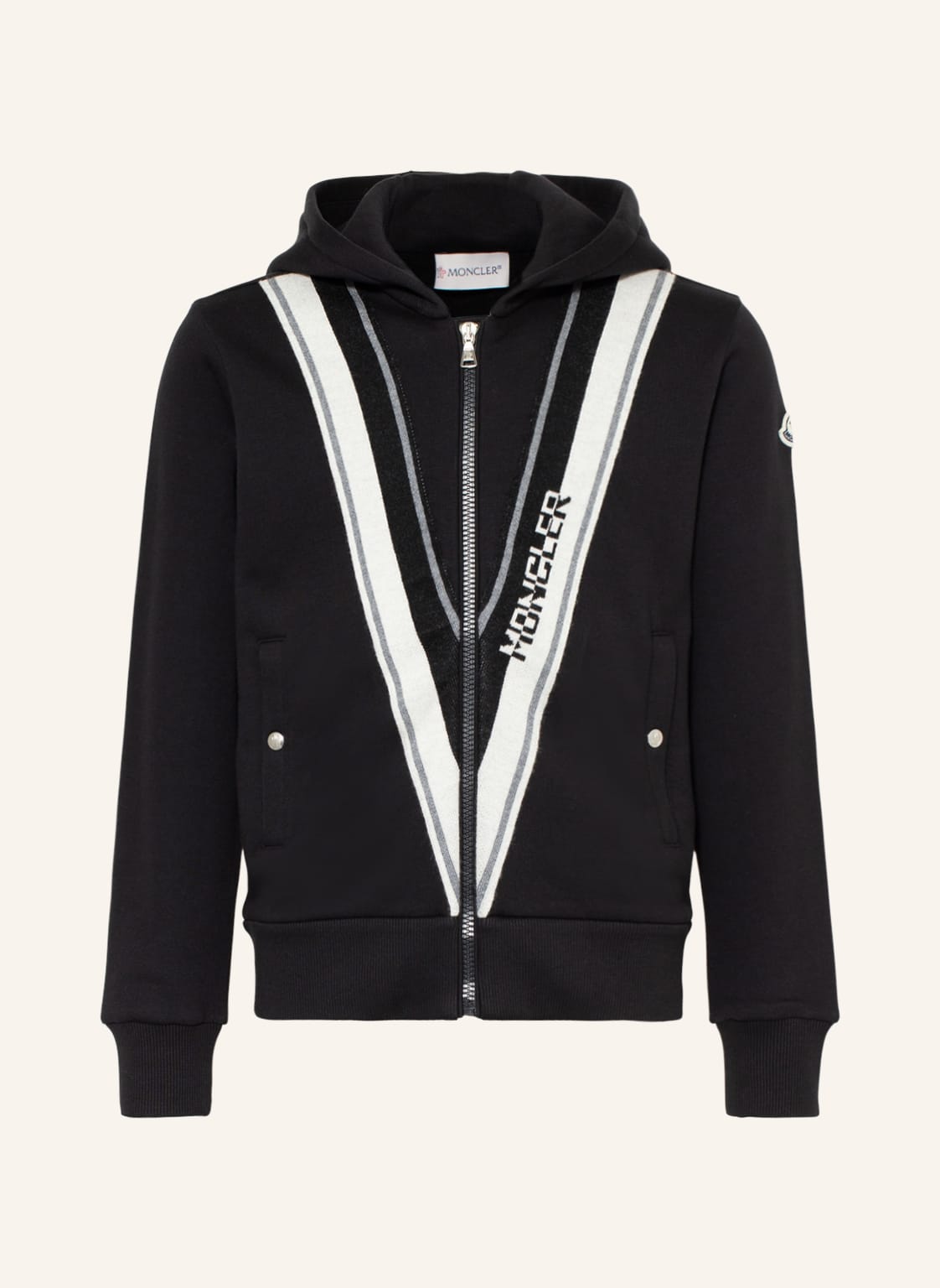 Moncler Enfant Sweatjacke schwarz Moncler Enfant Sweatjacke schwarz von MONCLER enfant