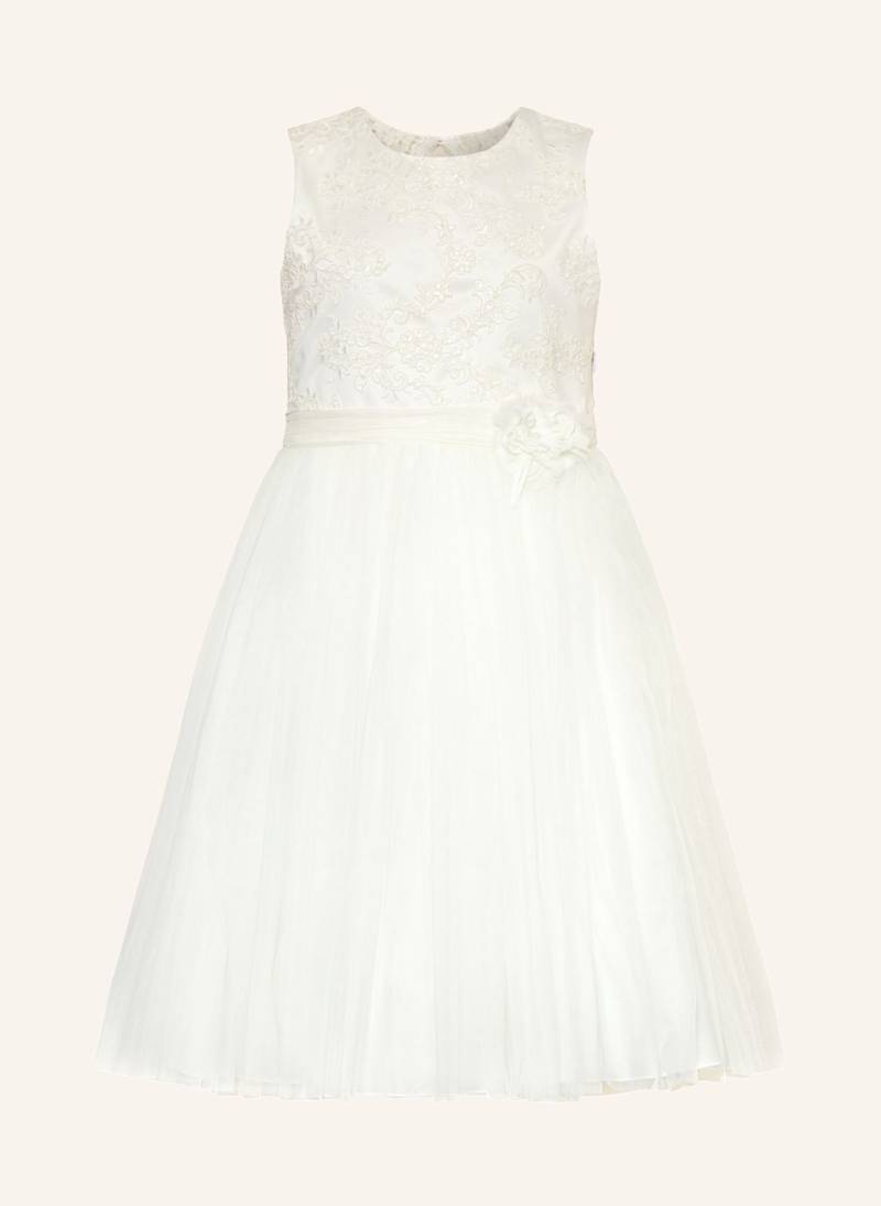 Monny Cocktailkleid Im Materialmix Mit Pailletten weiss von MONNY