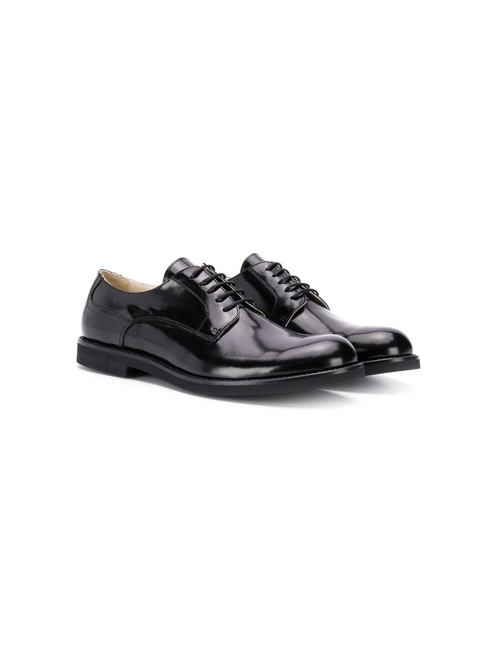 MONTELPARE TRADITION TEEN Derby shoes - Black von MONTELPARE TRADITION