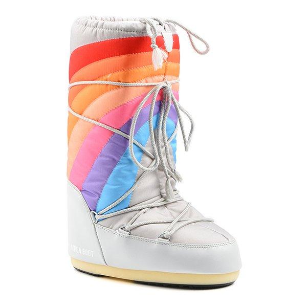 Moon Boot Icon Rainbow-35 Damen Multicolor 35 von MOON BOOT