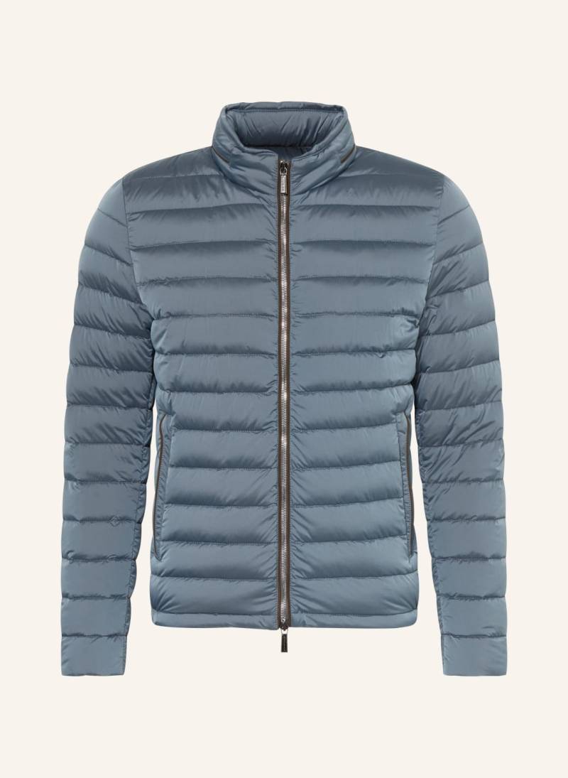 Moorer Lightweight-Daunenjacke Alec blau von MOORER