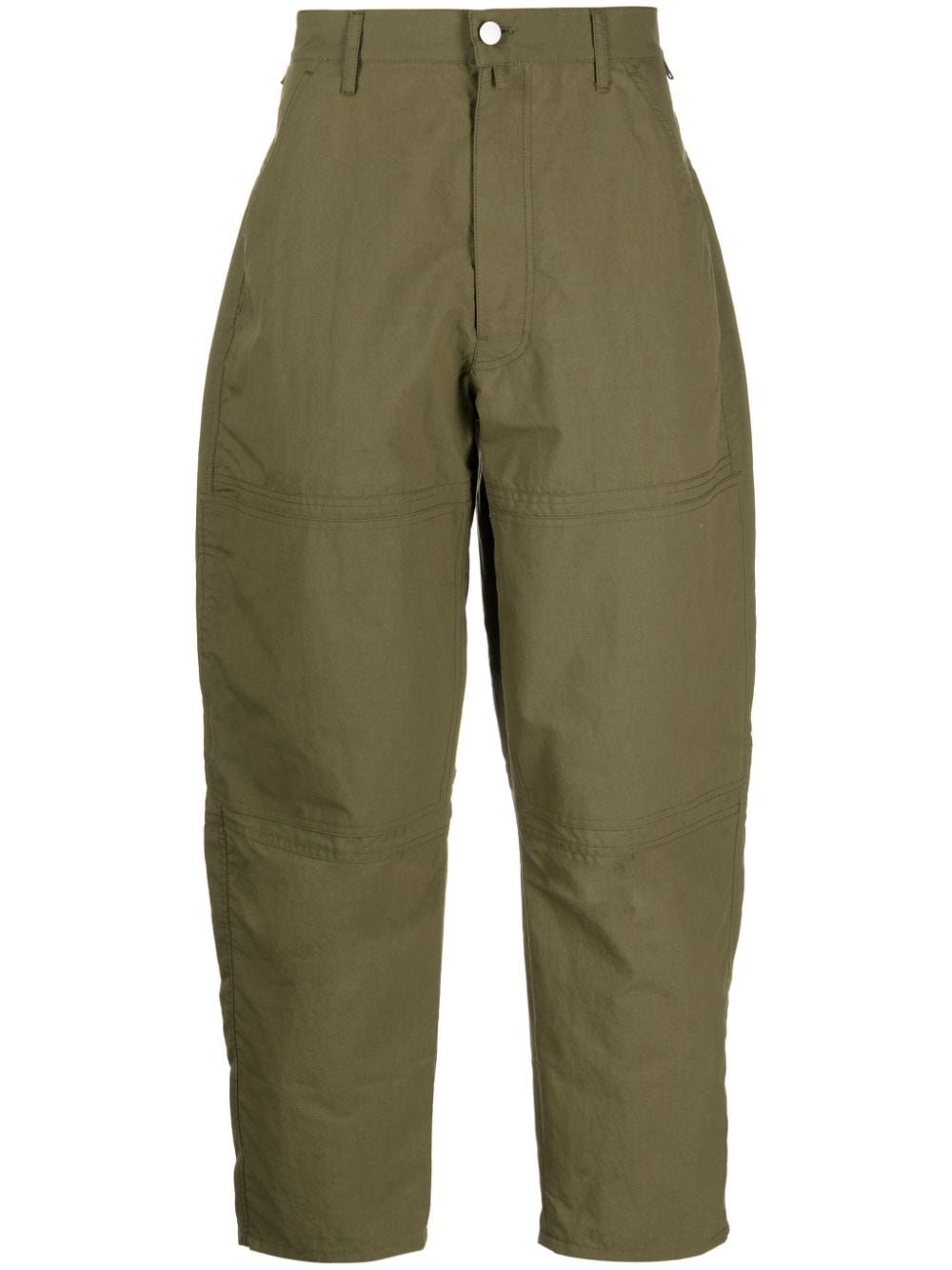MORDECAI mid-rise tapered trousers - Green von MORDECAI