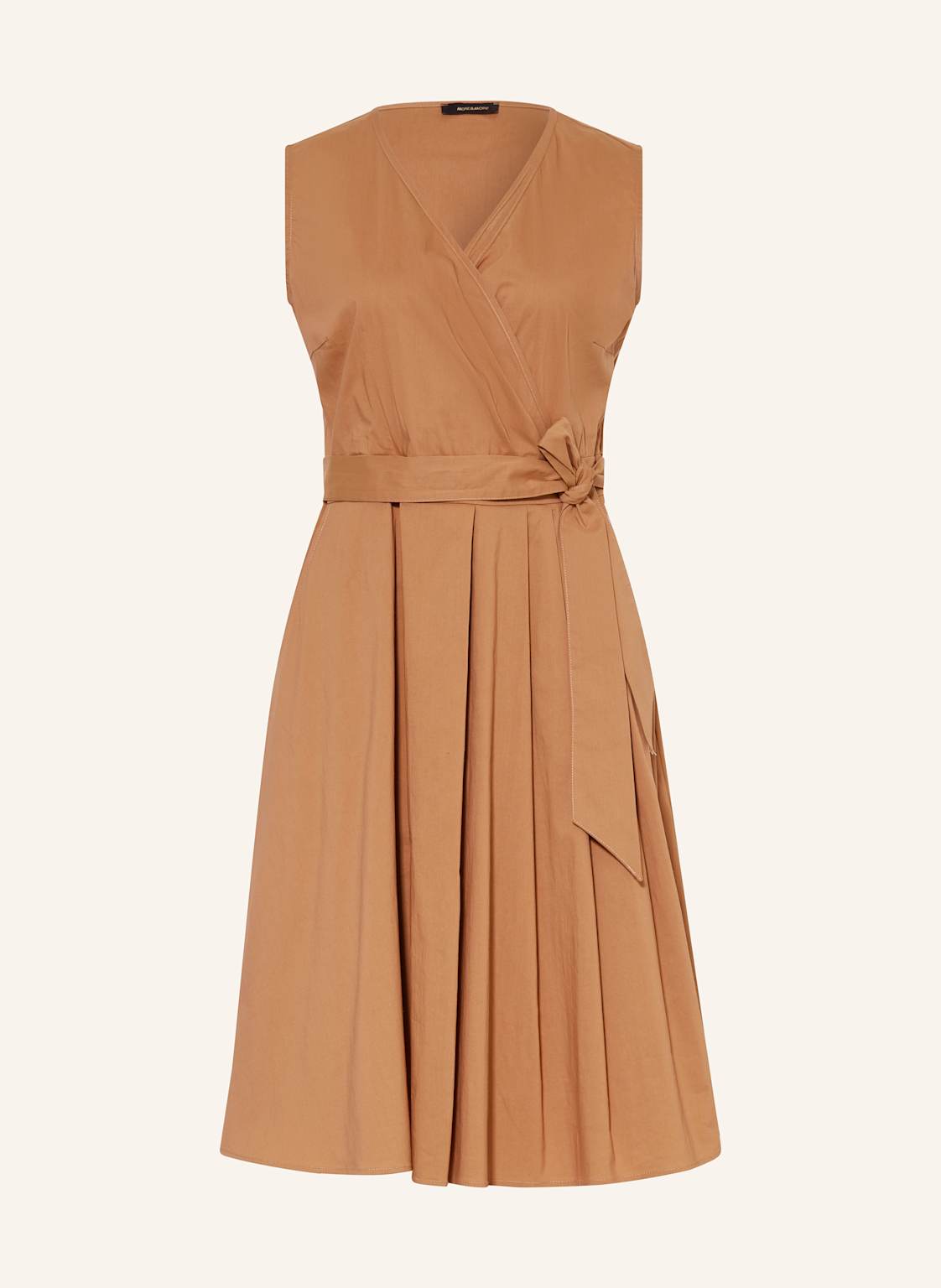 More & More Kleid In Wickeloptik braun von MORE & MORE