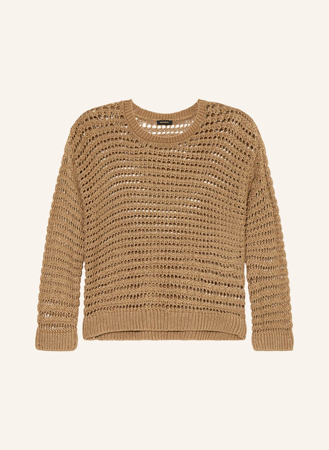 More & More Oversized-Pullover beige von MORE & MORE