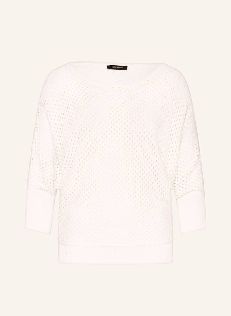 More & More Pullover Mit 3/4-Arm weiss von MORE & MORE