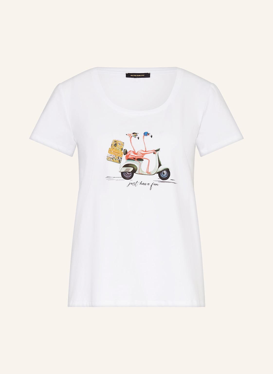 More & More T-Shirt weiss More & More T-Shirt weiss von MORE & MORE