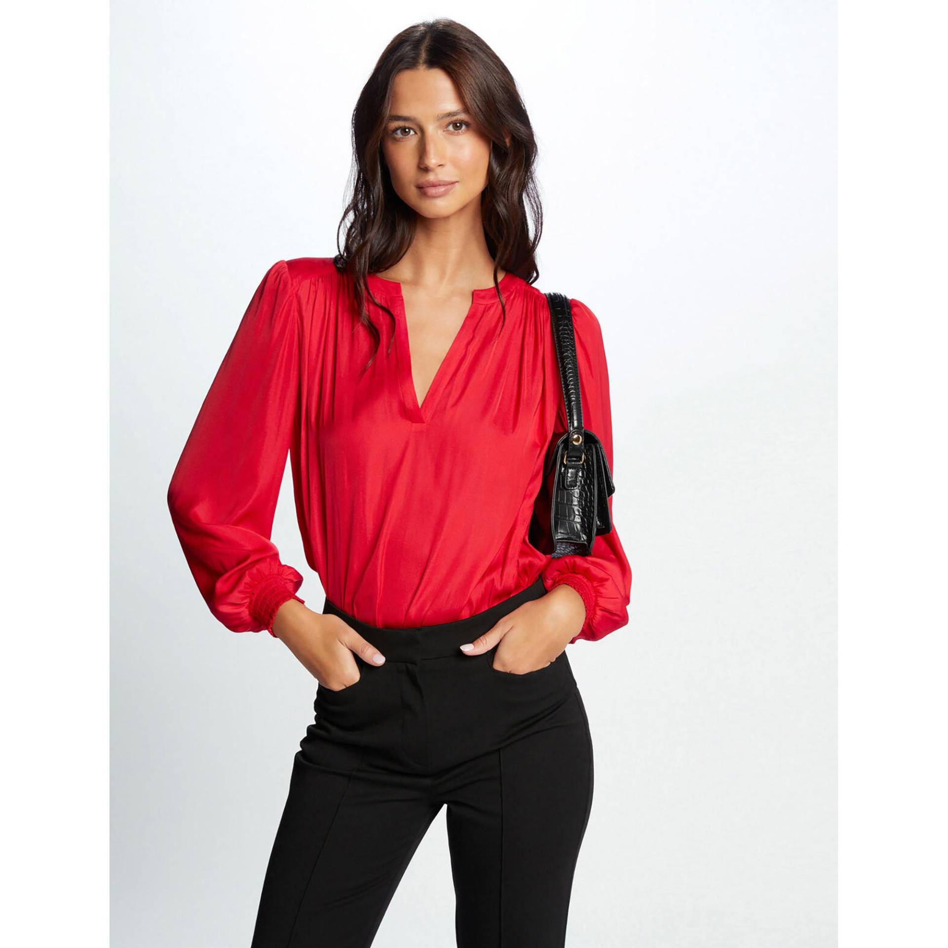 Bluse Damen Rot 40 von MORGAN